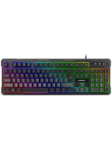 کیبورد گیمینگ گرین مدل GK601 RGB