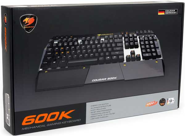 کیبورد گیمینگ کوگار مکانیکال مدل COUGAR 600K - Image 2