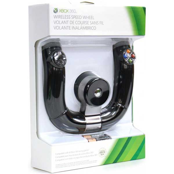 فرمان بازی بی سیم مایکروسافت مدل Xbox 360 Wireless Speed Wheel (کارکرده) - Image 2