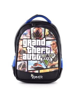 خرید کوله پشتی آی گیمر طرح GTA مناسب برای کنسول بازی