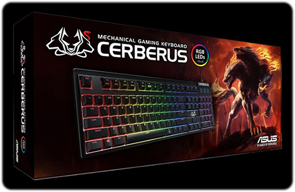 خرید کیبورد گیمینگ ایسوس CERBERUS MECH RGB - Image 10