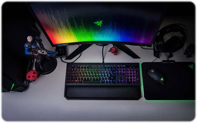 خرید کیبورد ریزر BlackWidow V2 Chroma Yellow Switch - Image 9