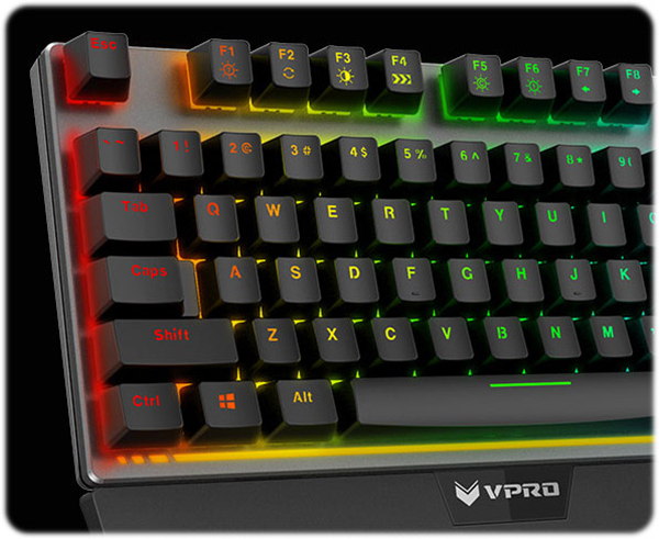 خرید کیبورد گیمینگ Rapoo V720 RGB LED - Image 9