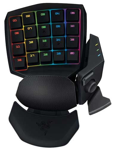 کی پد گیمینگ ریزر مدل ORBWEAVER CHROMA