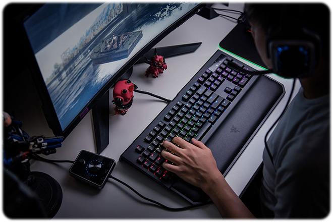 خرید کیبورد ریزر BlackWidow V2 Chroma Yellow Switch - Image 7
