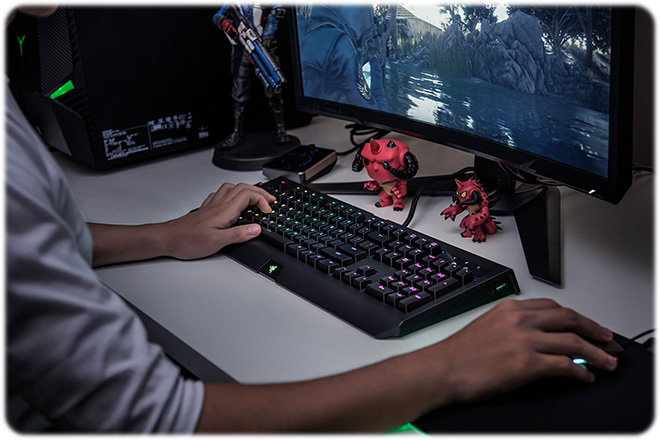خرید کیبورد ریزر BlackWidow V2 Chroma Yellow Switch - Image 5