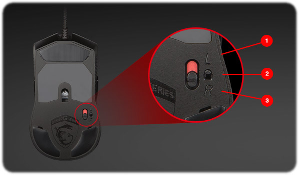 خرید موس گیمینگ ام اس آی CLUTCH GM40 - Image 2