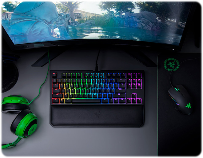 خرید کیبورد ریزر Chroma V2 Tournament Green Switch - Image 8