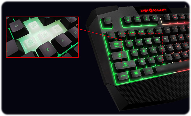 خرید کیبورد گیمینگ MSI VIGOR GK40 - Image 5