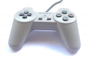 خرید دسته بازی سیمدار PS1 طوسی