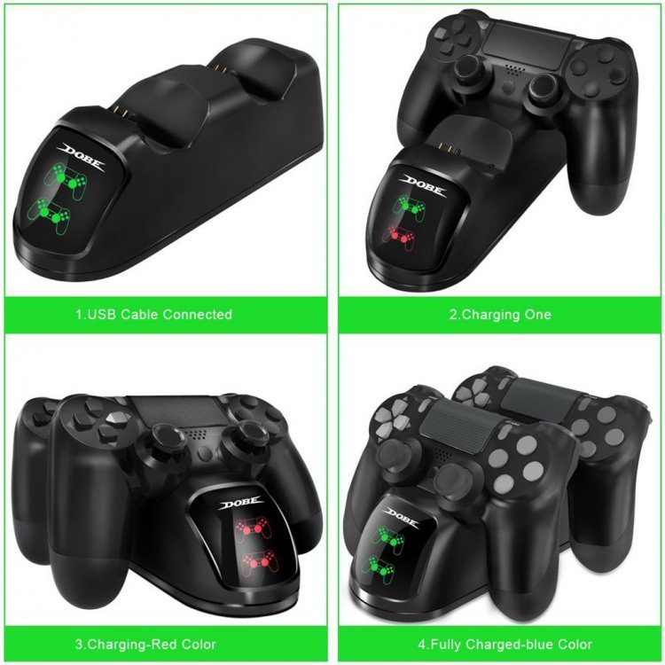 استند شارژ دوال شاک PS4 دابی TP4-889 - Image 5