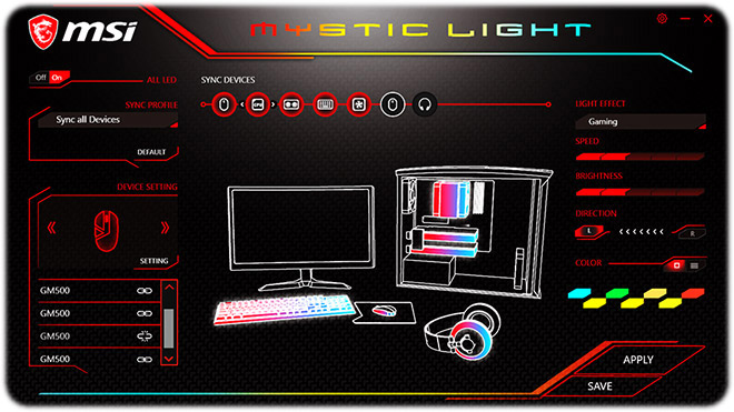 خرید کیبورد گیمینگ MSI VIGOR GK80 - Image 5