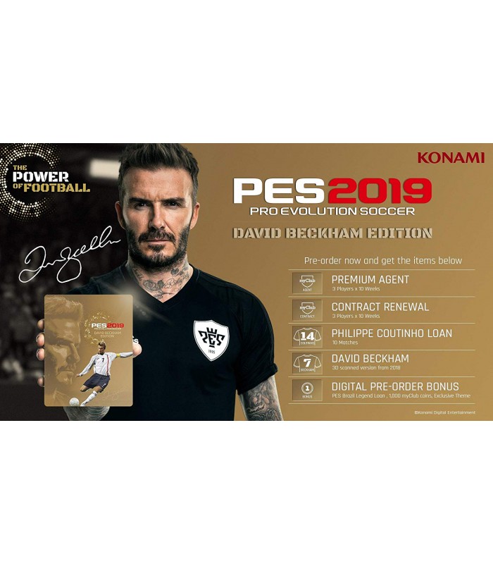 خرید بازی PES 2019 David Beckham Edition پلی استیشن 4 - Image 4