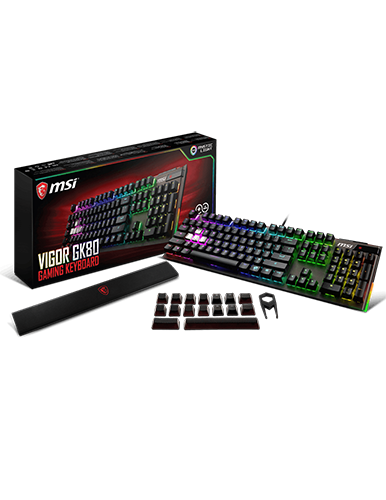 خرید کیبورد گیمینگ MSI VIGOR GK80