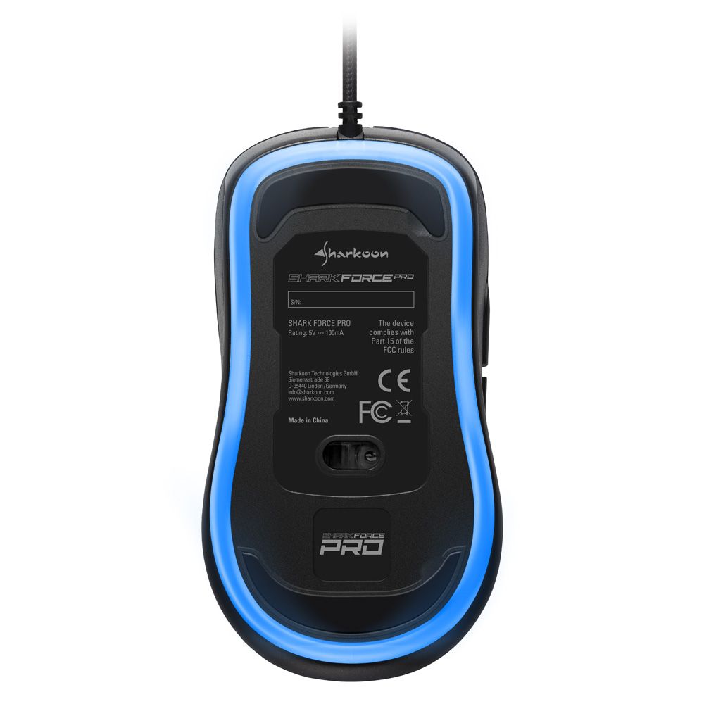 موس گیمینگ شارکن SHARK FORCE PRO BLACK - Image 3