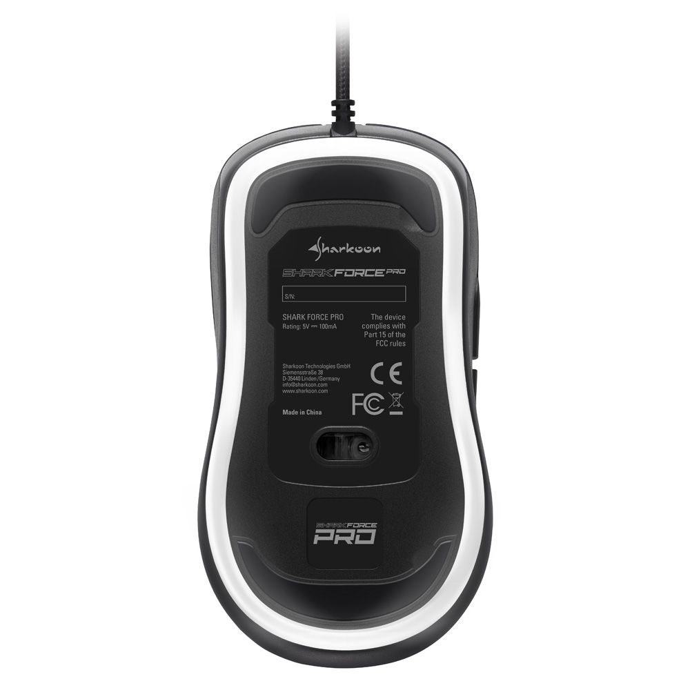 موس گیمینگ شارکن SHARK FORCE PRO WHITE - Image 4