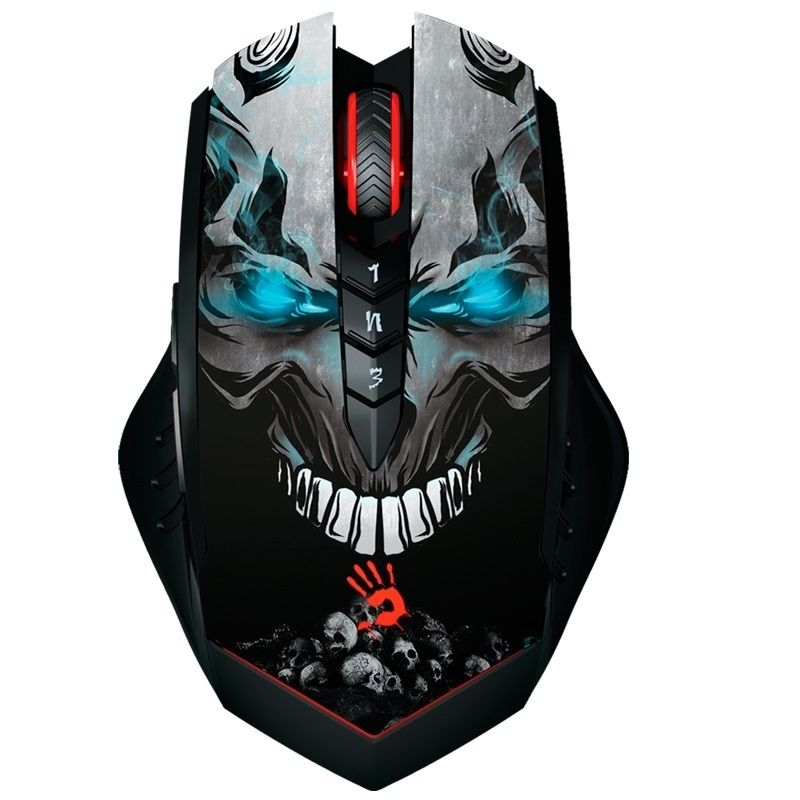 موس بی سیم گیمینگ ای فورتک R80 Skull Edition - Image 5