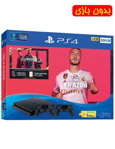 پلی استیشن 4 اسلیم دو دسته 500GB باندل FIFA 2020 مدل 2216A