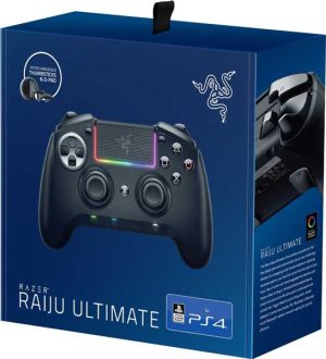 دسته بازی مولتی دیوایس بیسیم مدل RAZER RAIJU ULTIMATE