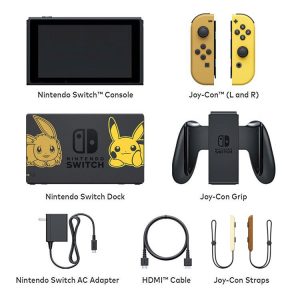 نینتندو سوییچ باندل Pokemon Let s Go Pikachu به همراه توپ پوکیمون
