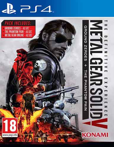 METAL GEAR SOLID V THE DEFINITIVE EXPERIENCE PS4 (کارکرده)