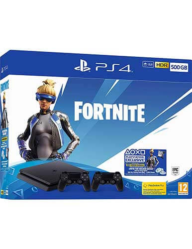 کنسول پلی استیشن 4 دو دسته 500 گیگ باندل Fortnite
