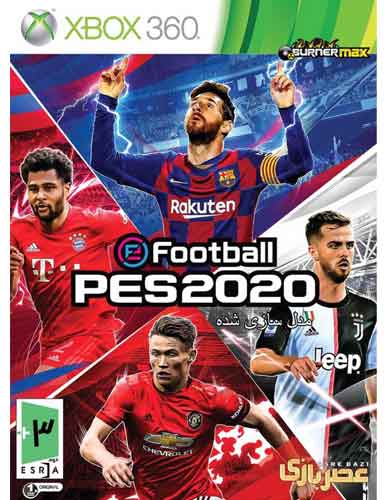 خرید بازی PES 2020 مخصوص ایکس باکس 360 نشر عصر بازی