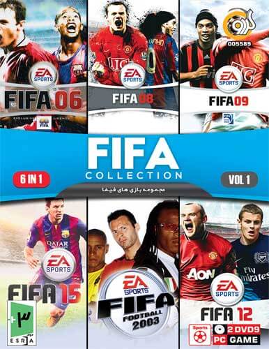 مجموعه بازی FIFA Collection 6in1 کامپیوتر
