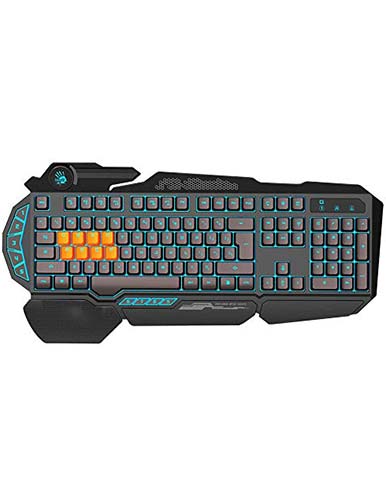 خرید کیبورد گیمینگ بلادی مدل Bloody B318 Key Light Strike