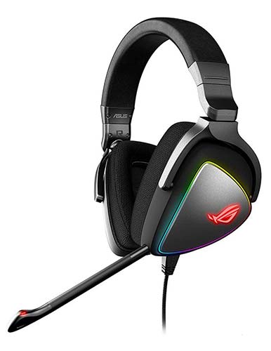 خرید هدست گیمینگ ایسوس مدل Asus ROG Delta RGB