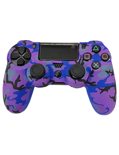 خرید محافظ دسته ps4 طرح ارتشی بنفش