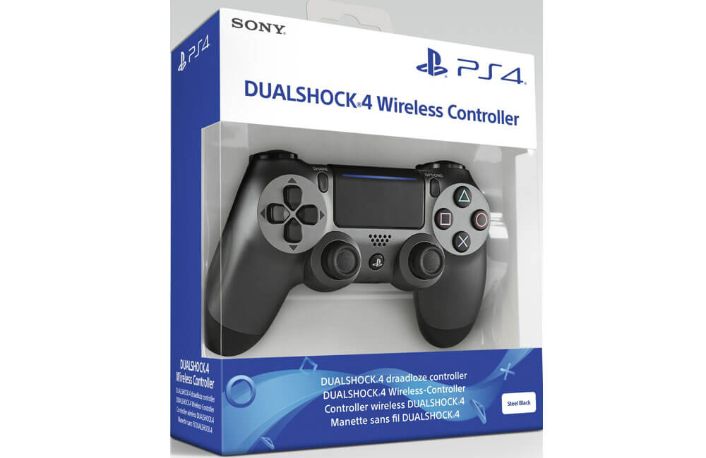 دسته بازی های کپی PS4 طرح Steel Black - Image 5