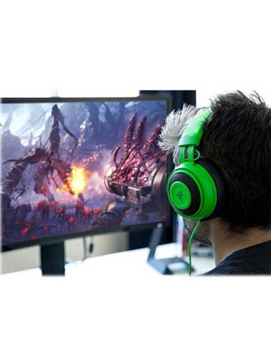 هدست گیمینگ ریزر Kraken Pro V2 Oval Edition Green - Image 2