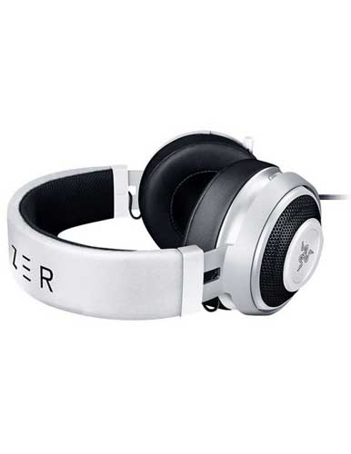 هدست گیمینگ ریزر KRAKEN Pro V2 Oval Edition White - Image 2