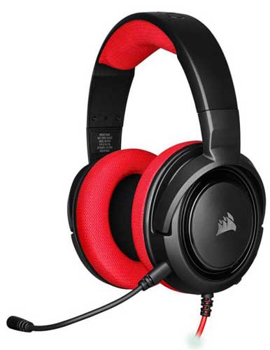 هدست گیمینگ کورسیر HS35 Red