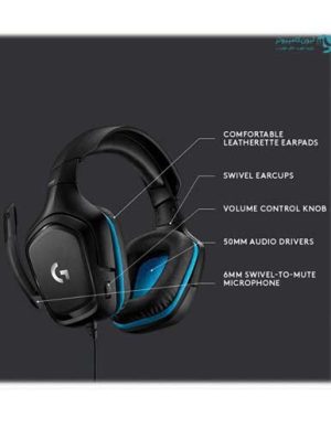 هدست گیمینگ لاجیتک G432 7.1 SURROUND