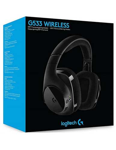 هدست گیمینگ لاجیتک G533 7.1 Surround Wireless - Image 2