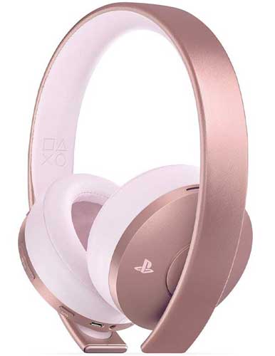 هدست گلد کنسول PS4 سری جدید Rose Gold