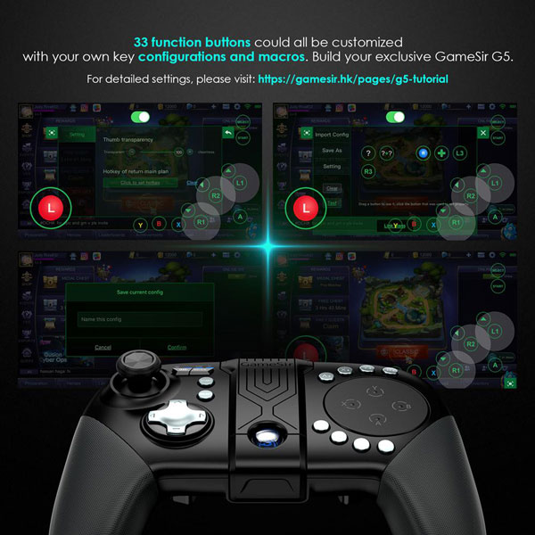 دسته بازی بیسیم موبایل مدل GameSir G5 - Image 4