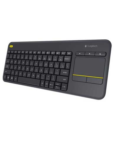 کیبورد بی سیم لاجیتک K400 Plus RF Dark Gray