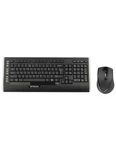 کیبورد و موس بی سیم ایفورتک A4tech 9300F