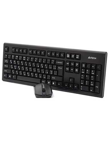 کیبورد و موس بی سیم ایفورتک A4tech 3000N