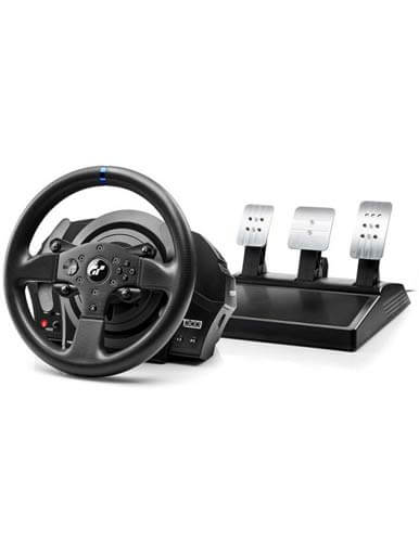 دسته فرمان و پدال بازی تراست مستر T300 RS GT Edition