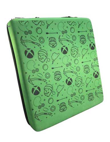 کیف حمل PS4 مدل Logo X Green - Image 3