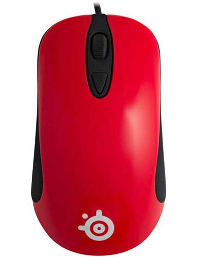 موس گیمینگ استیل سریز Kinzu v2 Red