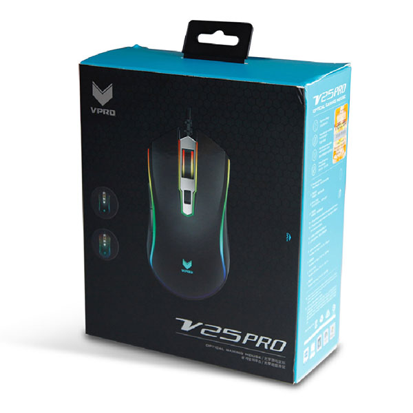 موس گیمینگ رپو V25 PRO RGB - Image 5