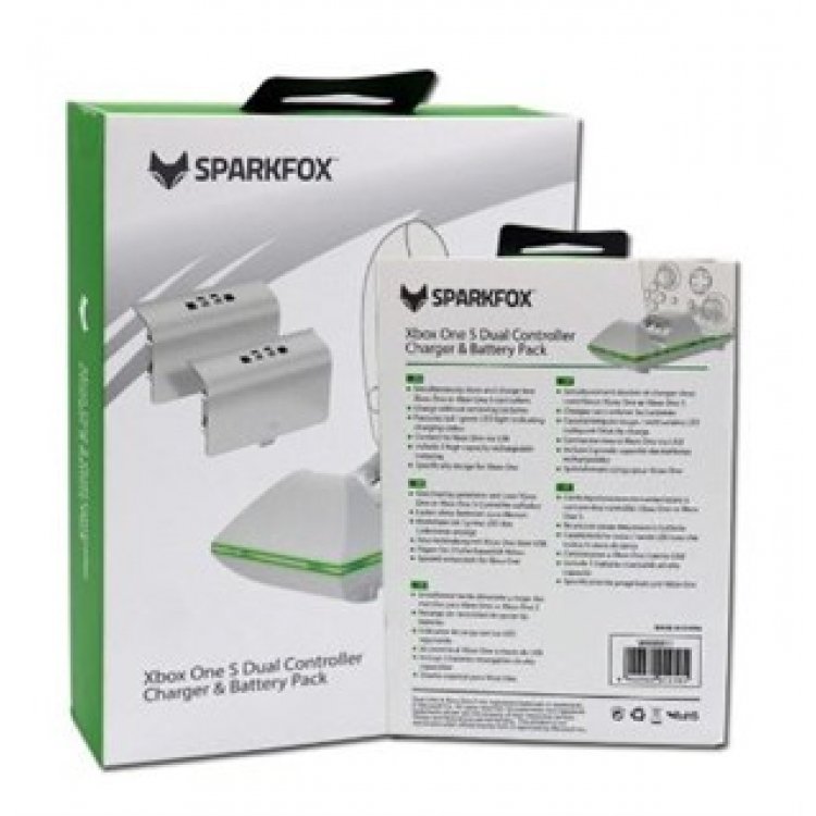 پایه شارژر دسته ایکس باکس وان اسپارک فاکس سفید مدل W60X611 - Image 2