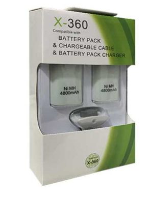 باتری و کابل شارژ 4 کاره دسته xbox 360 مدل RF-1310S