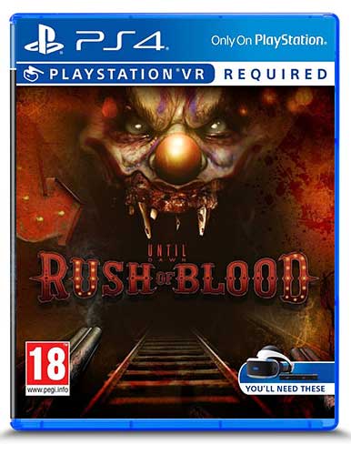 بازی Until Dawn Rush of Blood کنسول PS4