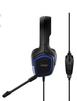 هدست گیمینگ مدل IPEGA GAMING HEADSET BLUE DESIGN